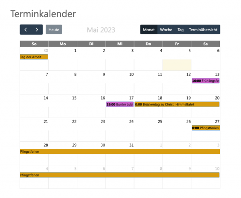 Terminkalender