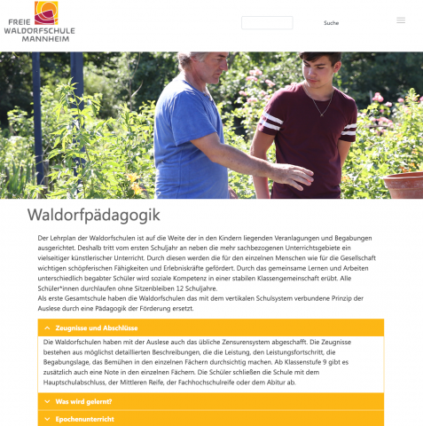 Die Waldorfpädagogik