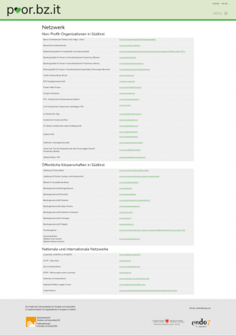 Non-Profit-Organisationen in Südtirol