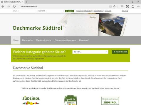 Dachmarkenportal Südtirol